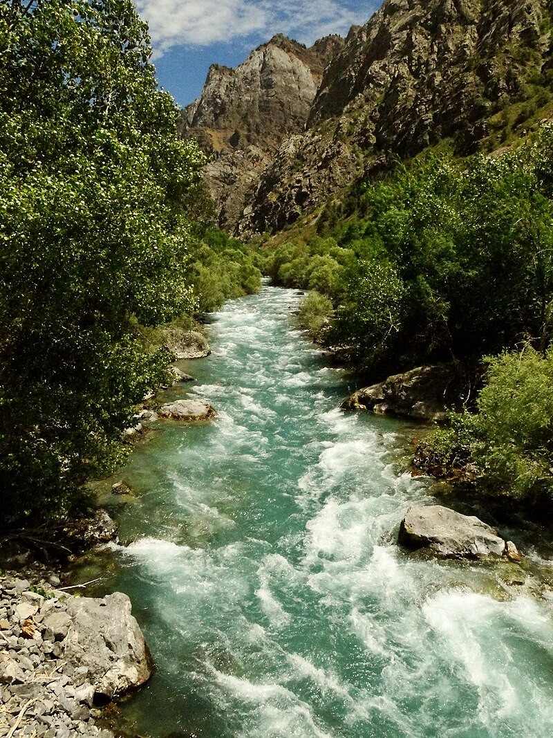 The Koksu River